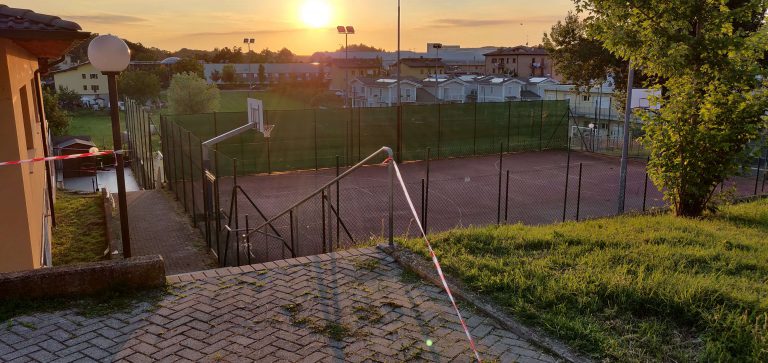 Tramonto al campetto...